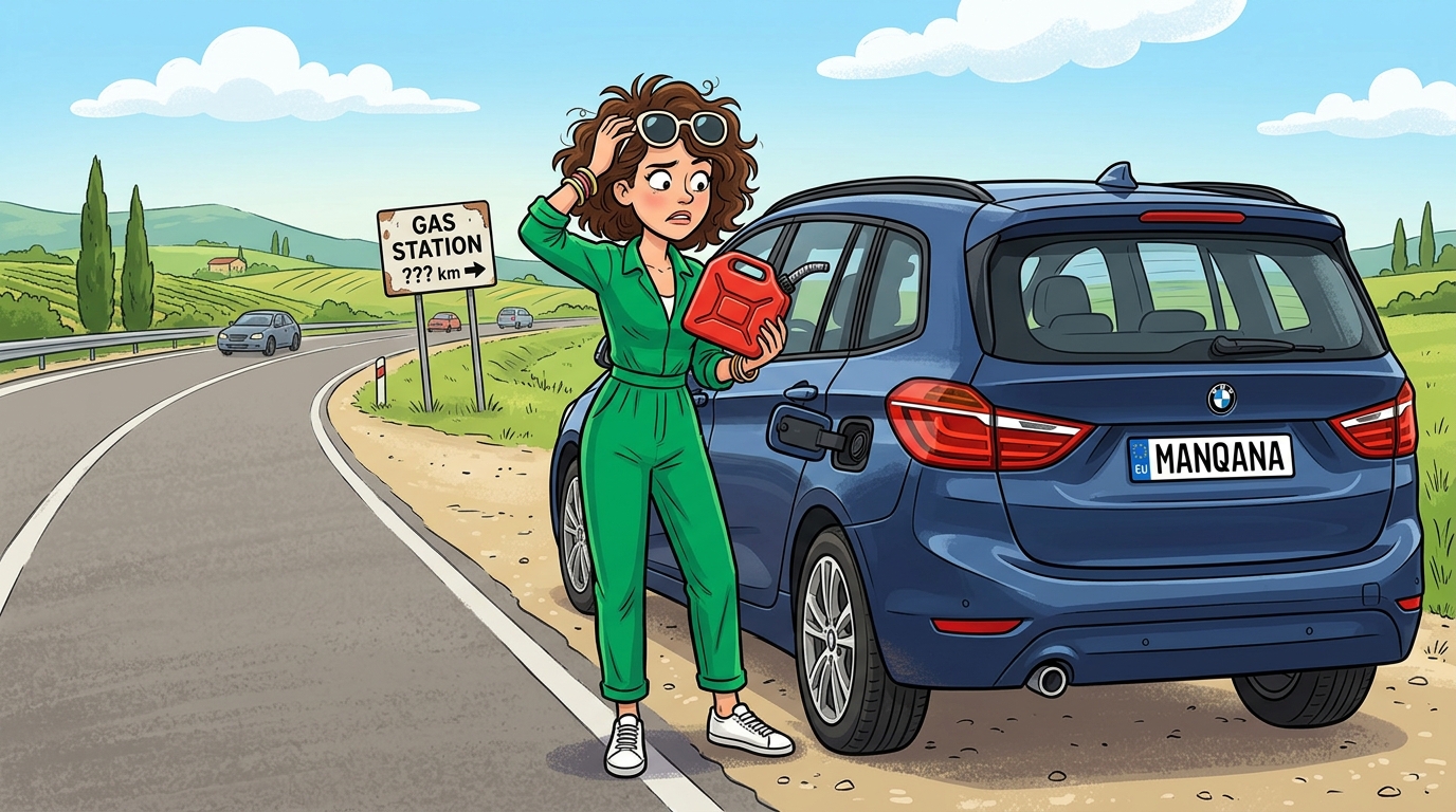 BMW 2-Series Gran Tourer. Как слить бензин из бака