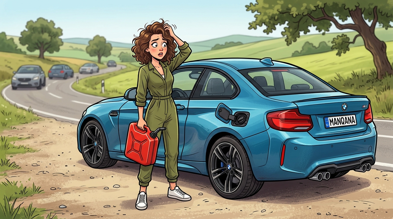 BMW M2. Как слить бензин из бака