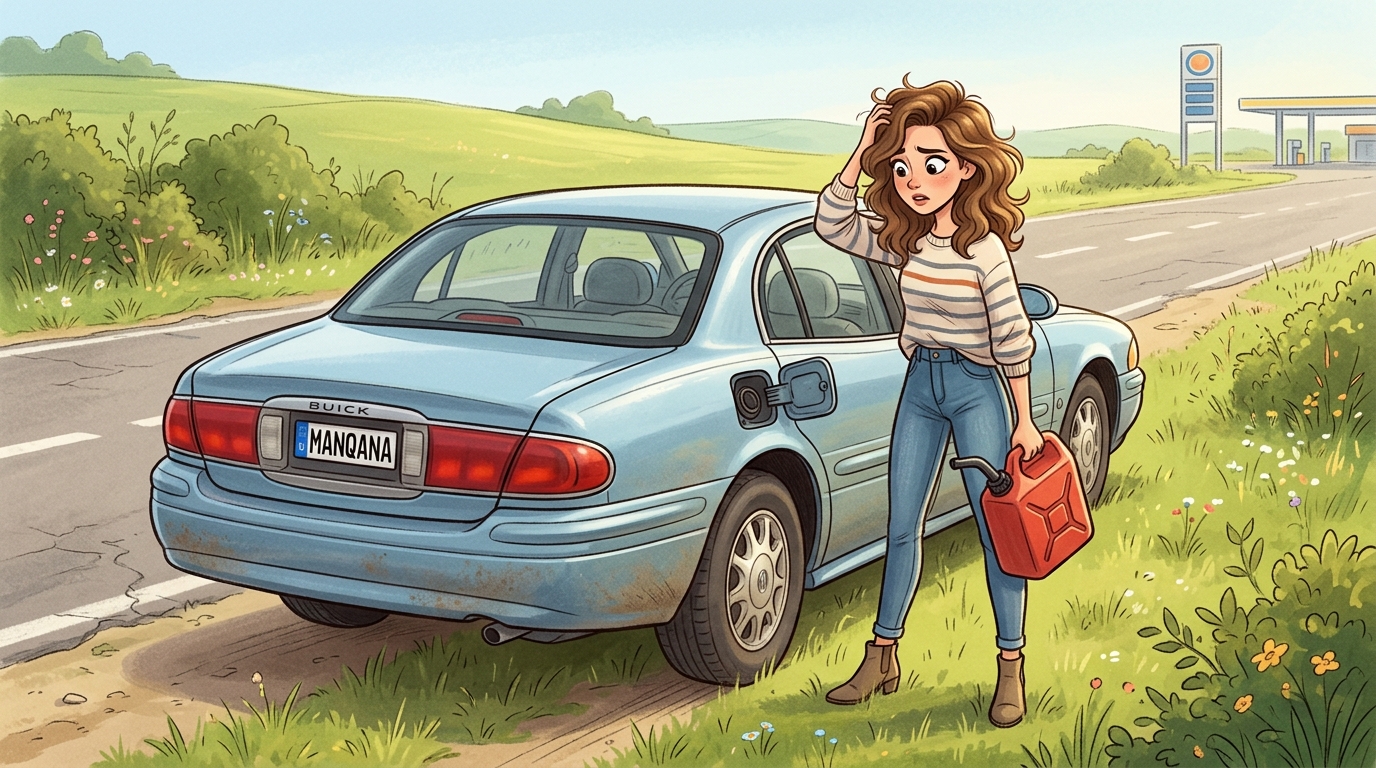 Buick LeSabre. Как слить бензин из бака
