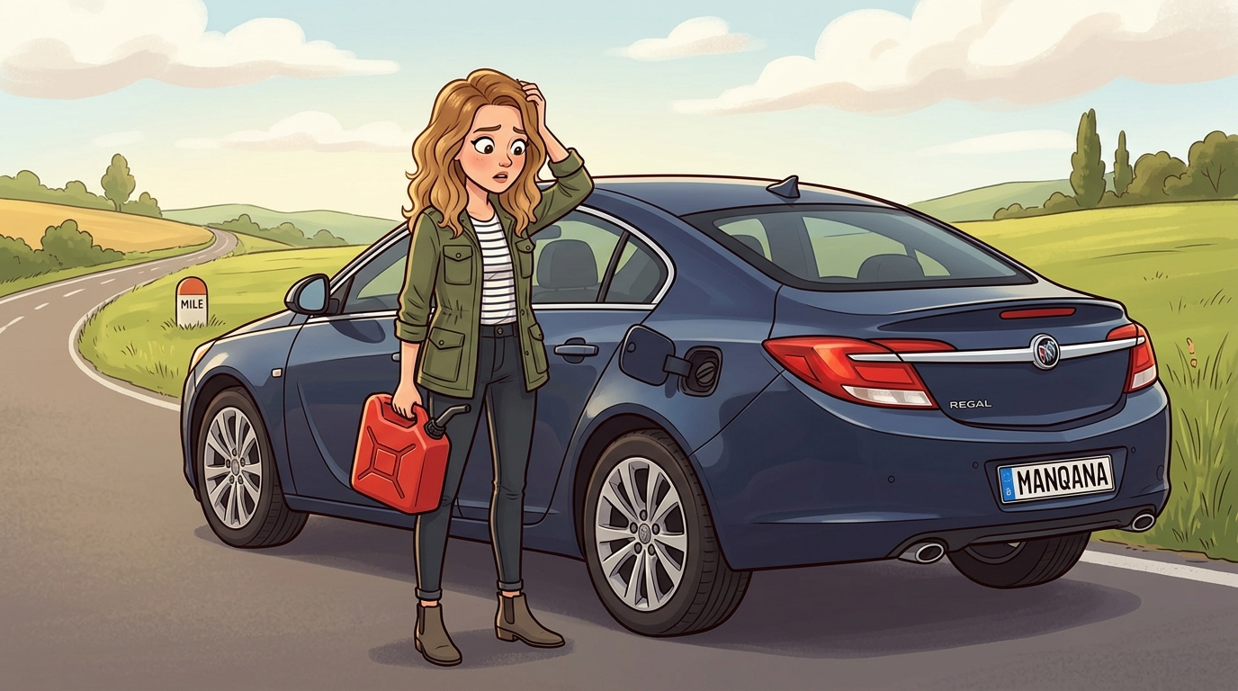 Buick Regal. Как слить бензин из бака