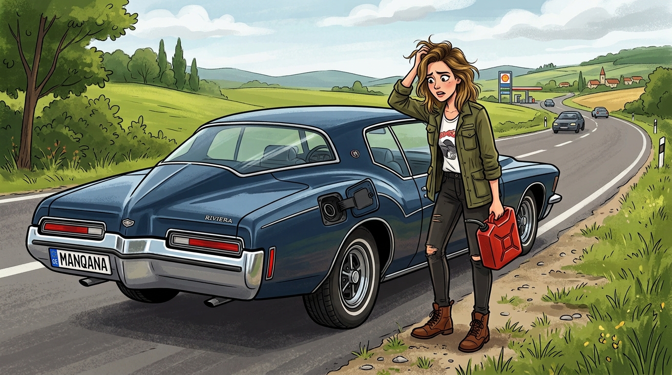Buick Riviera. Как слить бензин из бака