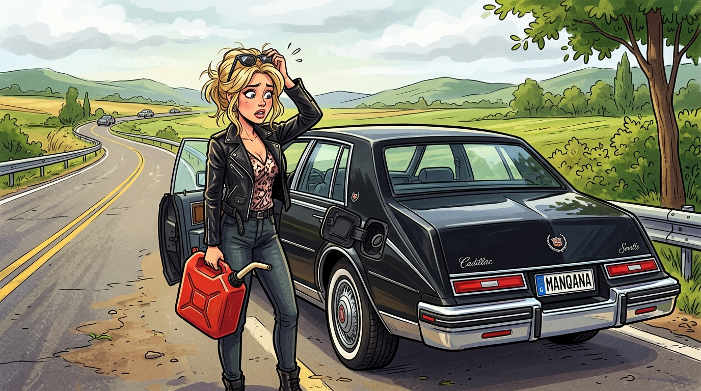 Cadillac Seville. Как слить бензин из бака