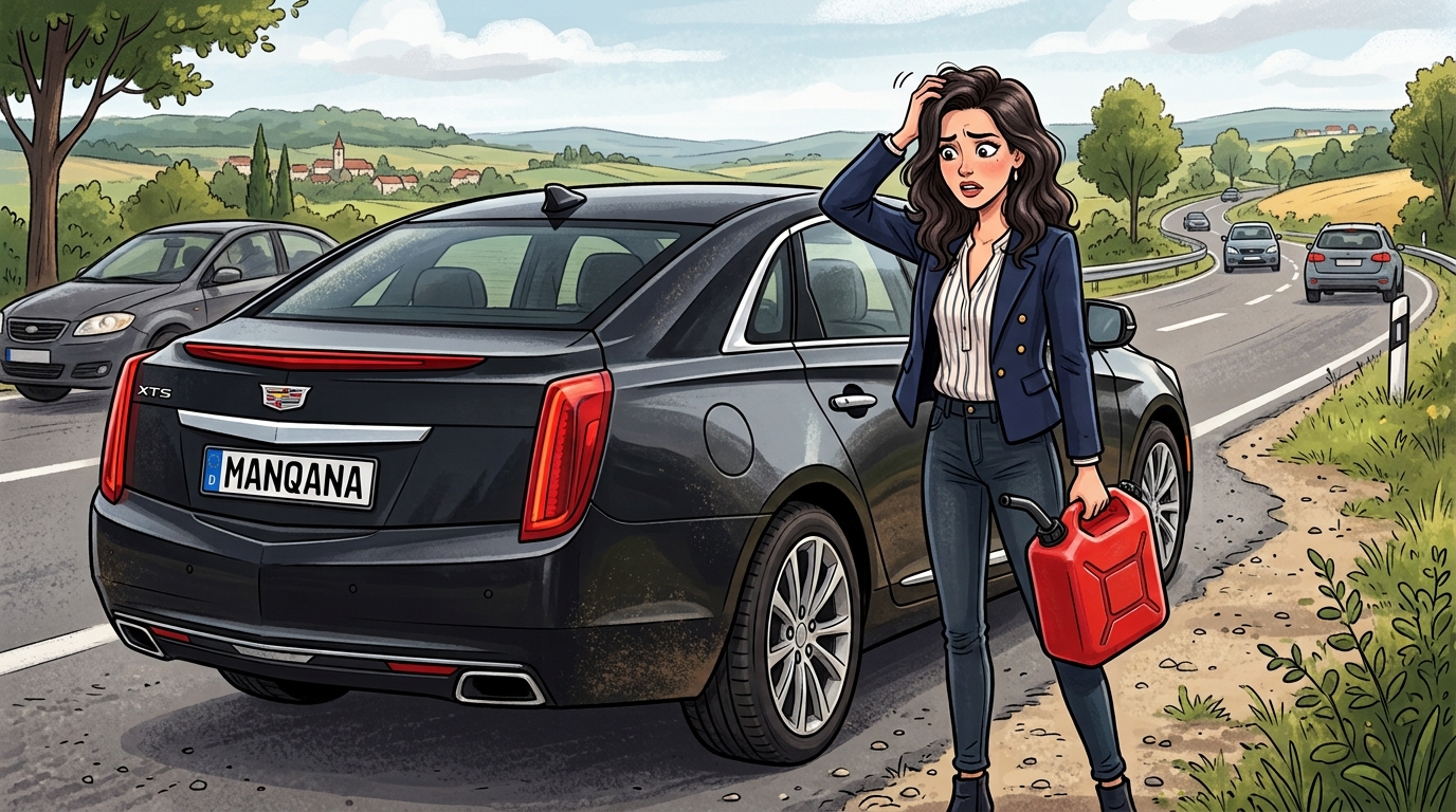 Cadillac XTS. Как слить бензин из бака