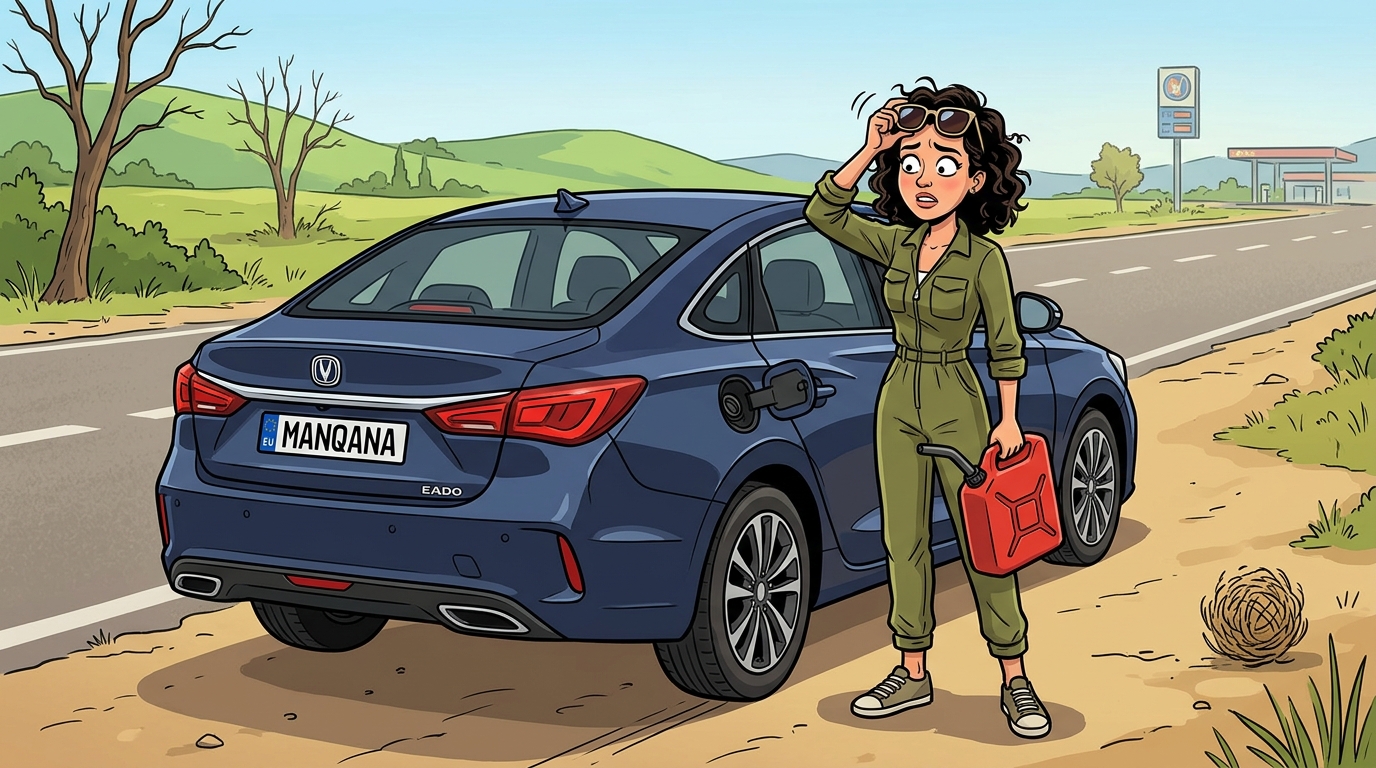 Changan Eado. Как слить бензин из бака