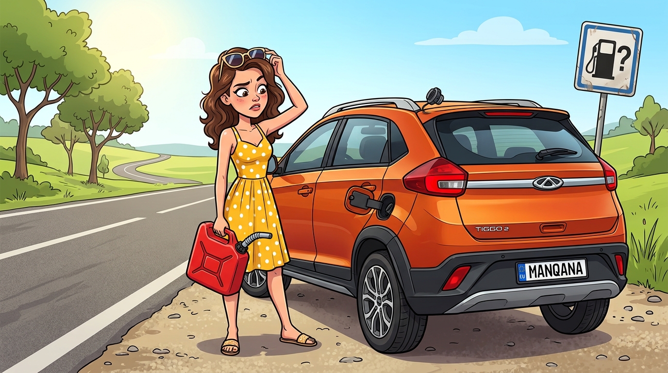 Chery Tiggo 2. Как слить бензин из бака