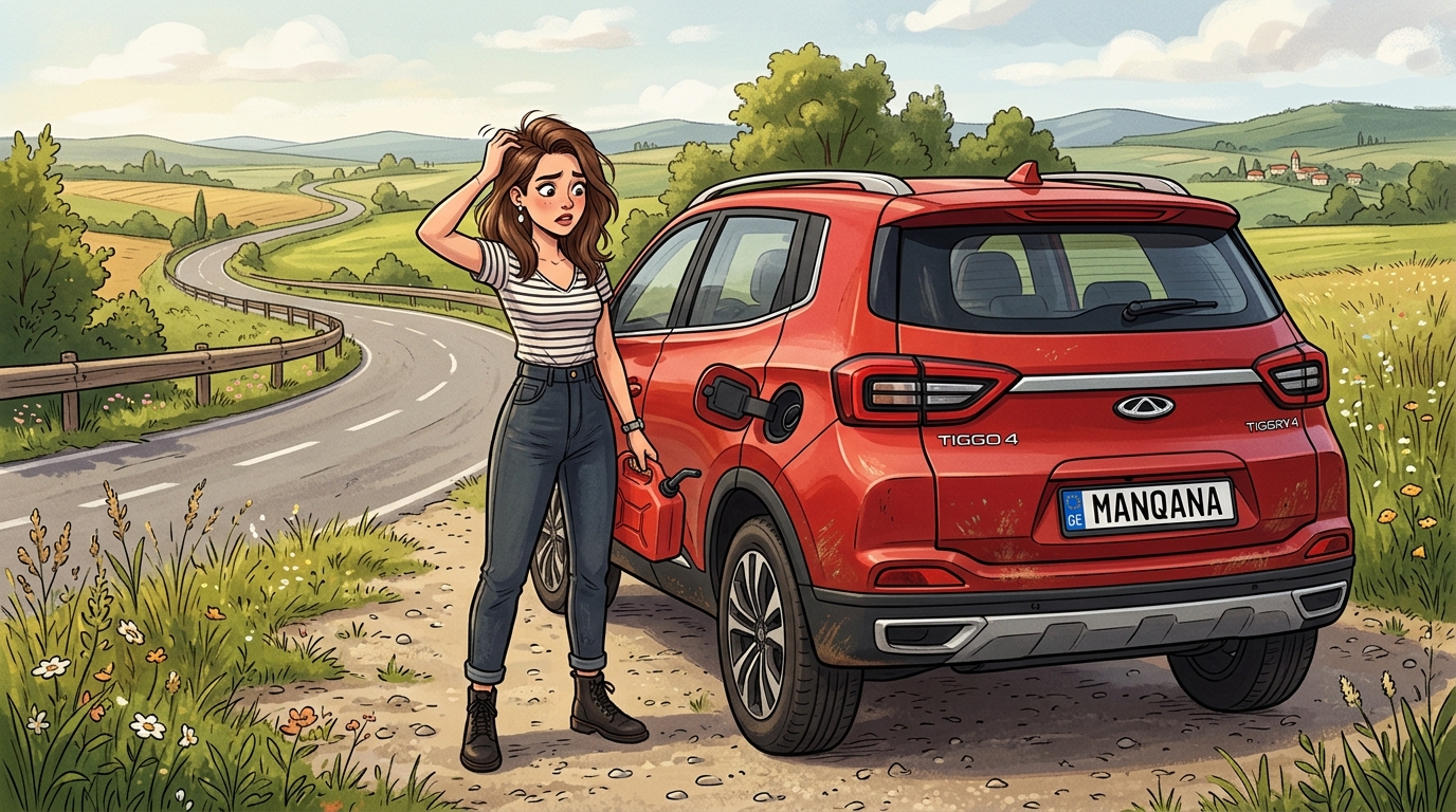 Chery Tiggo 4. Как слить бензин из бака