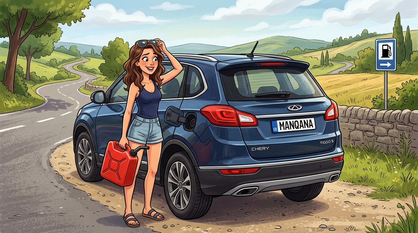Chery Tiggo 5. Как слить бензин из бака