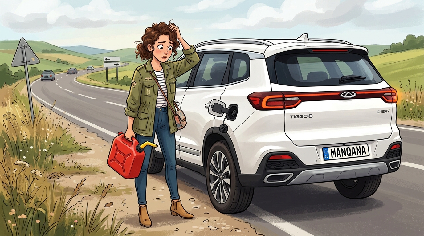 Chery Tiggo 8. Как слить бензин из бака