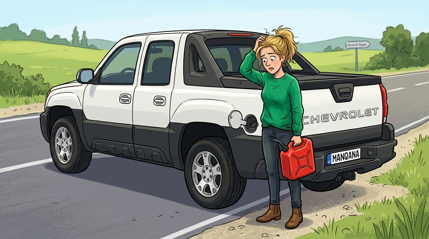 Chevrolet Avalanche. Как слить бензин из бака