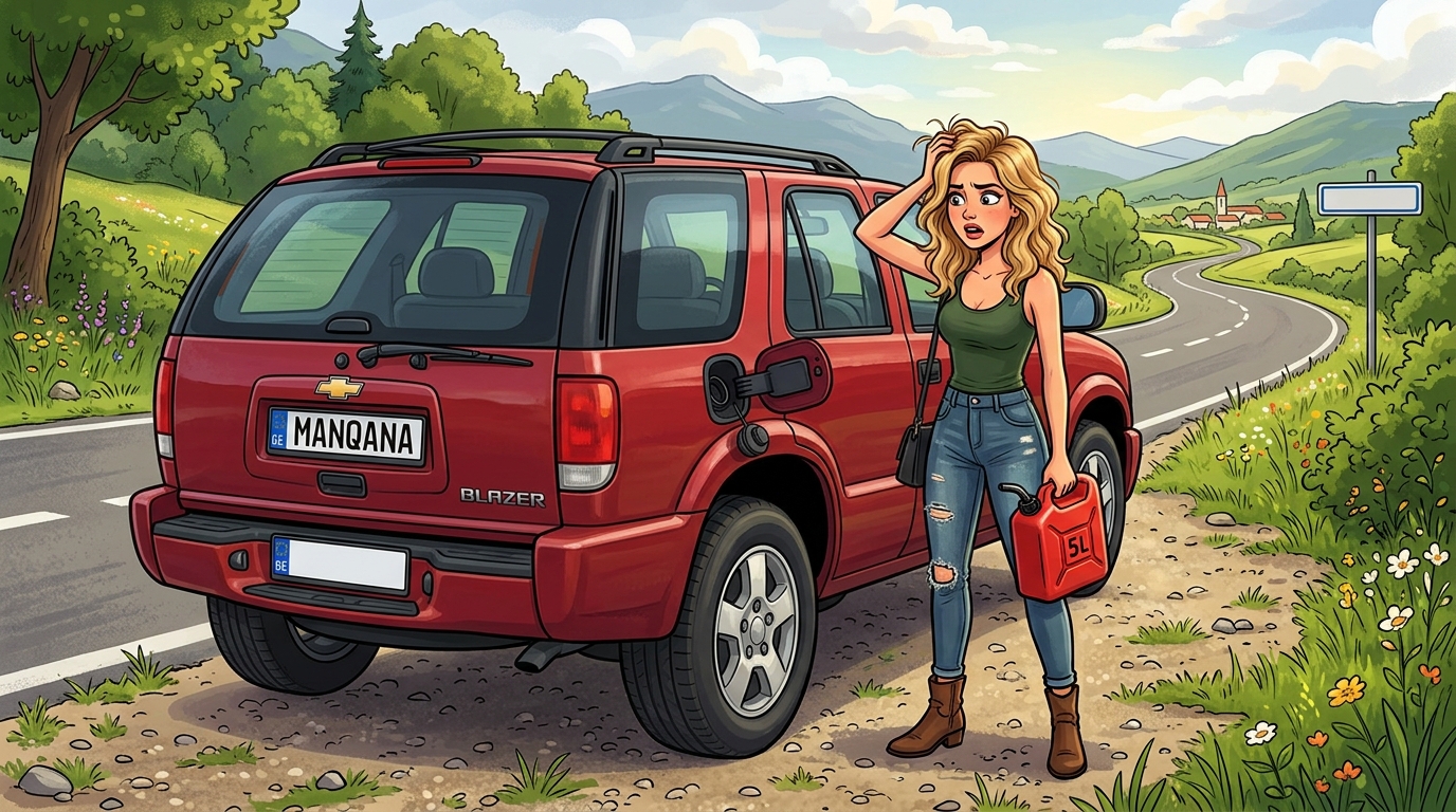 Chevrolet Blazer. Как слить бензин из бака
