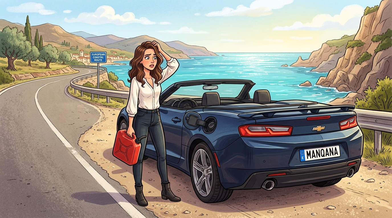 Chevrolet Camaro. Как слить бензин из бака