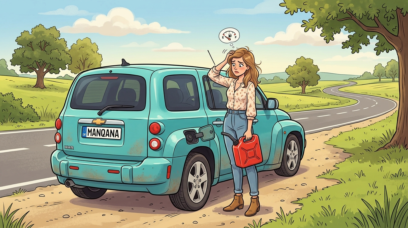 Chevrolet HHR. Как слить бензин из бака