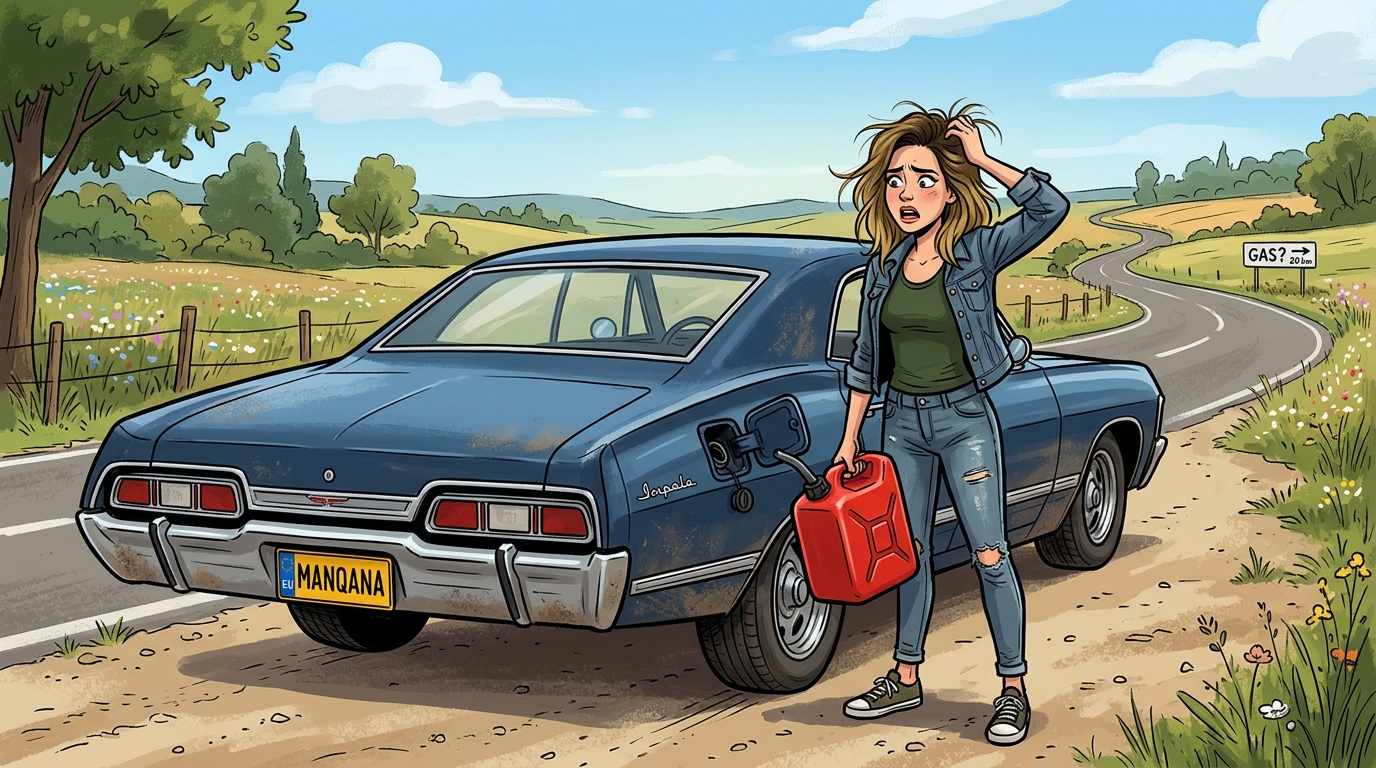 Chevrolet Impala. Как слить бензин из бака