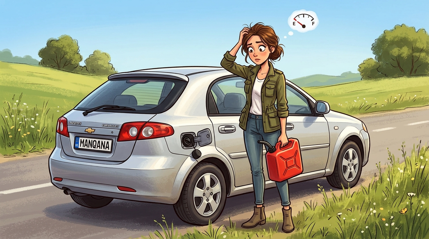 Chevrolet Lacetti. Как слить бензин из бака