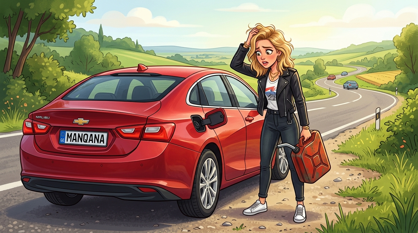 Chevrolet Malibu. Как слить бензин из бака