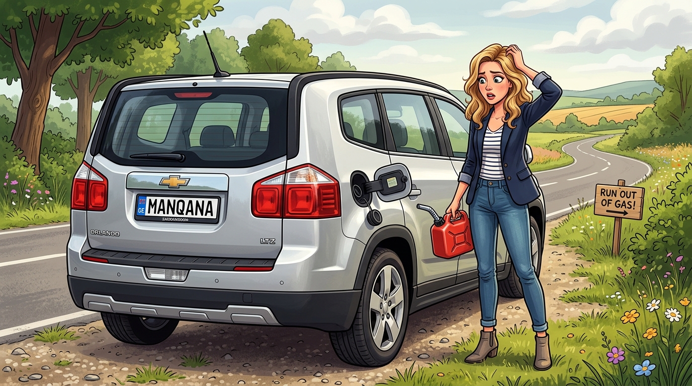 Chevrolet Orlando. Как слить бензин из бака