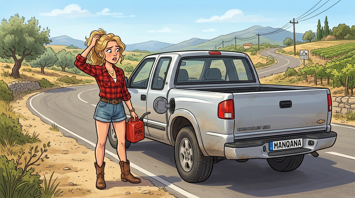 Chevrolet S10. Как слить бензин из бака