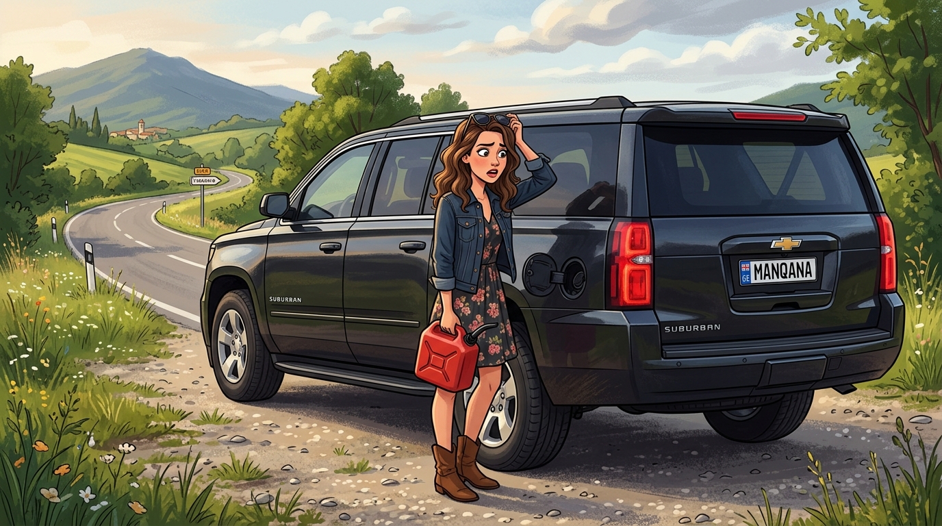 Chevrolet Suburban. Как слить бензин из бака