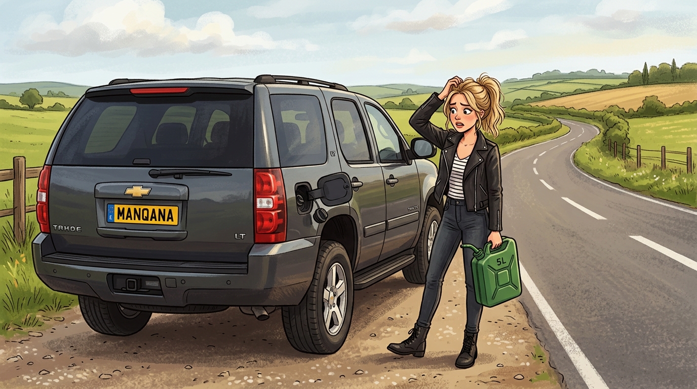 Chevrolet Tahoe. Как слить бензин из бака