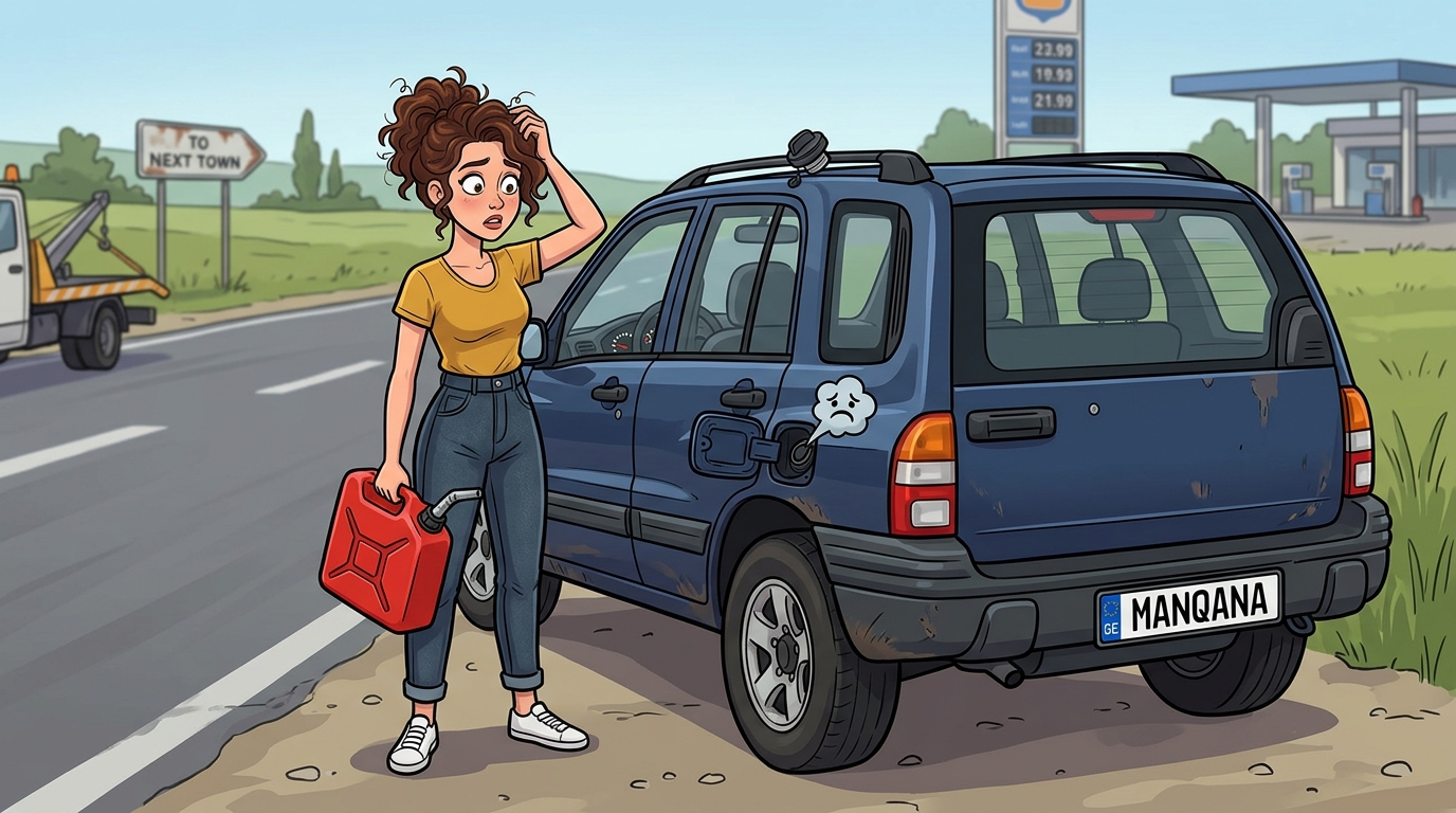 Chevrolet Tracker. Как слить бензин из бака