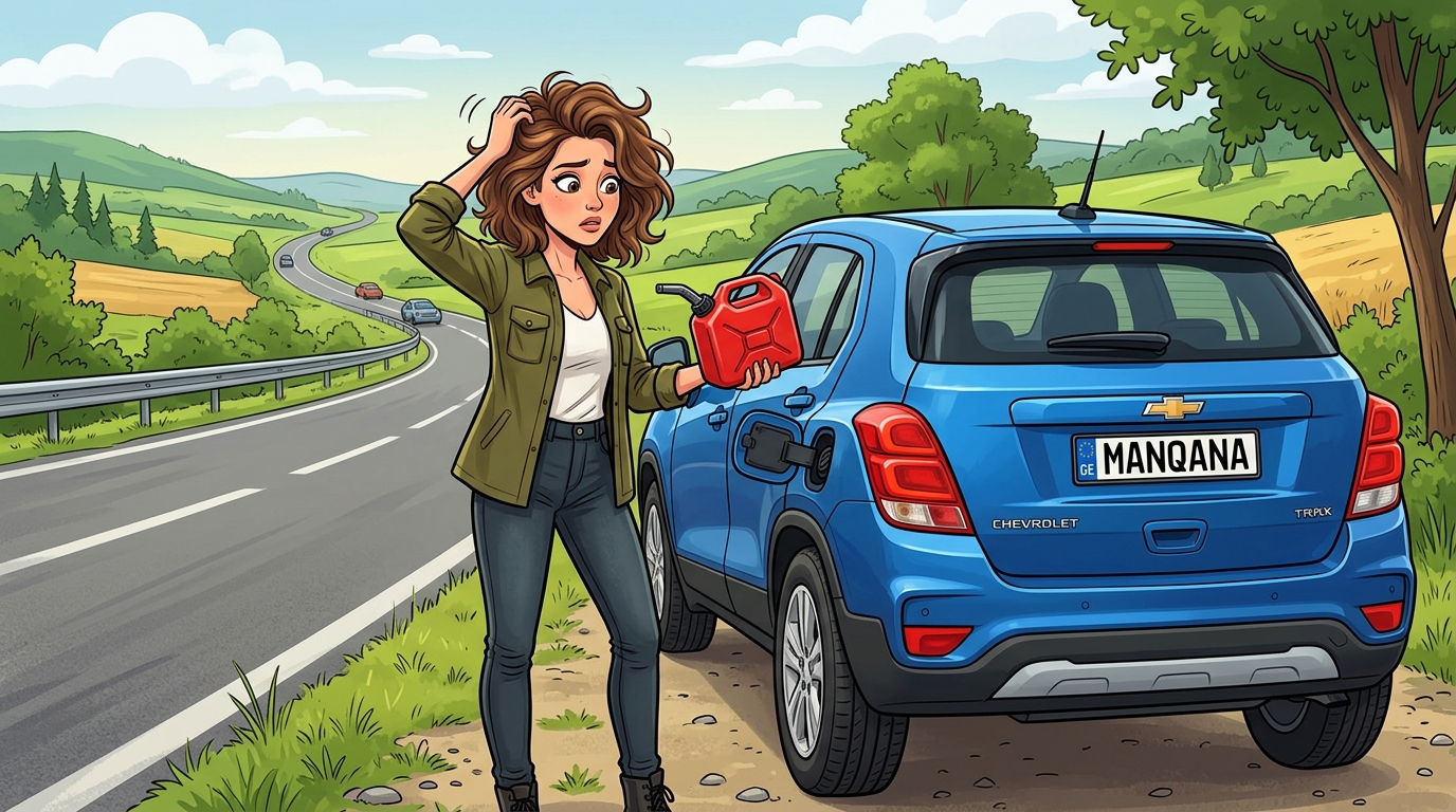 Chevrolet Trax. Как слить бензин из бака
