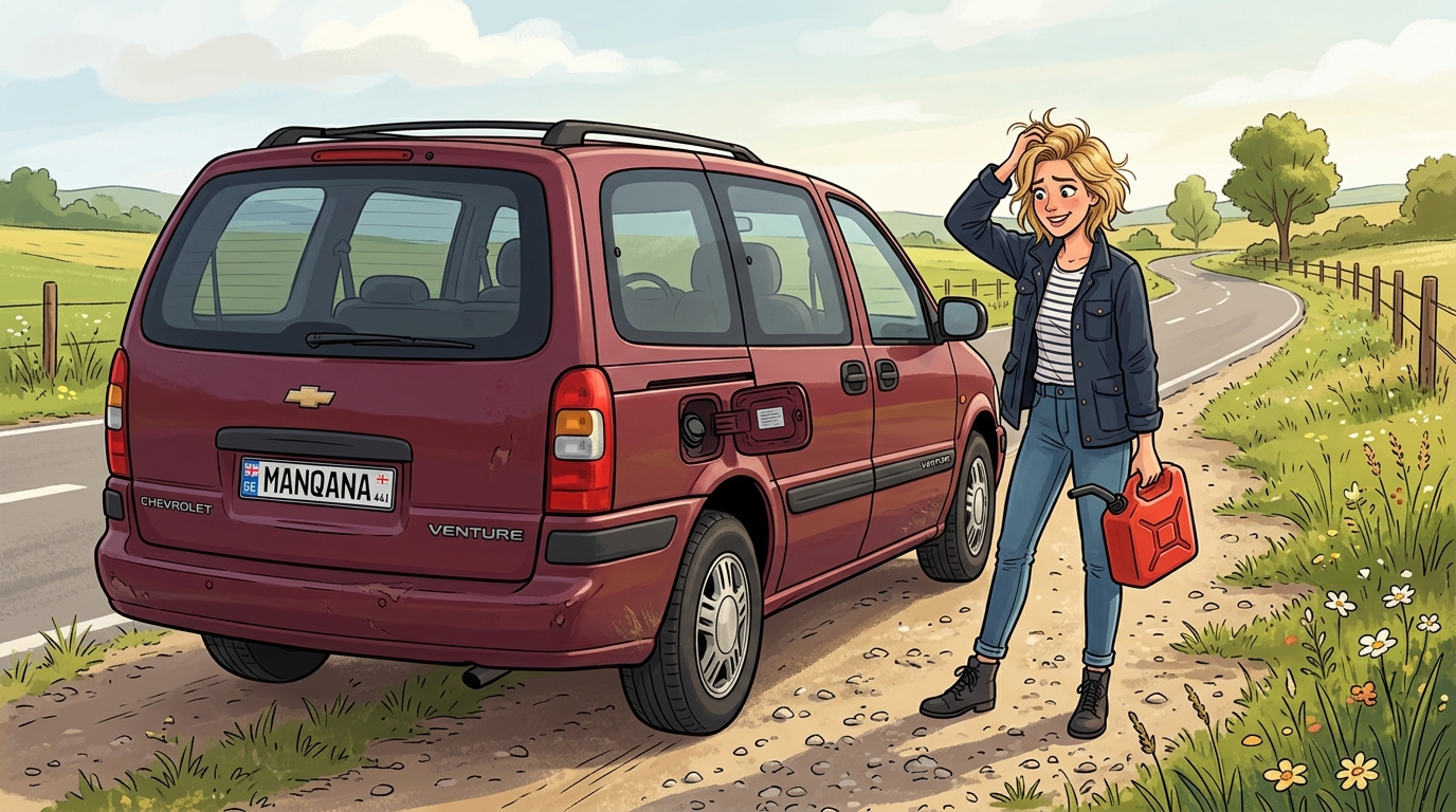 Chevrolet Venture. Как слить бензин из бака