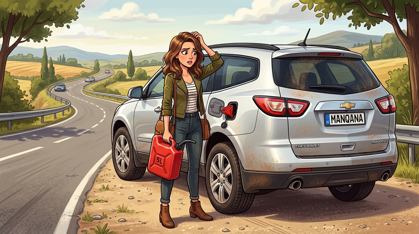 Chevrolet Volt. Как слить бензин из бака