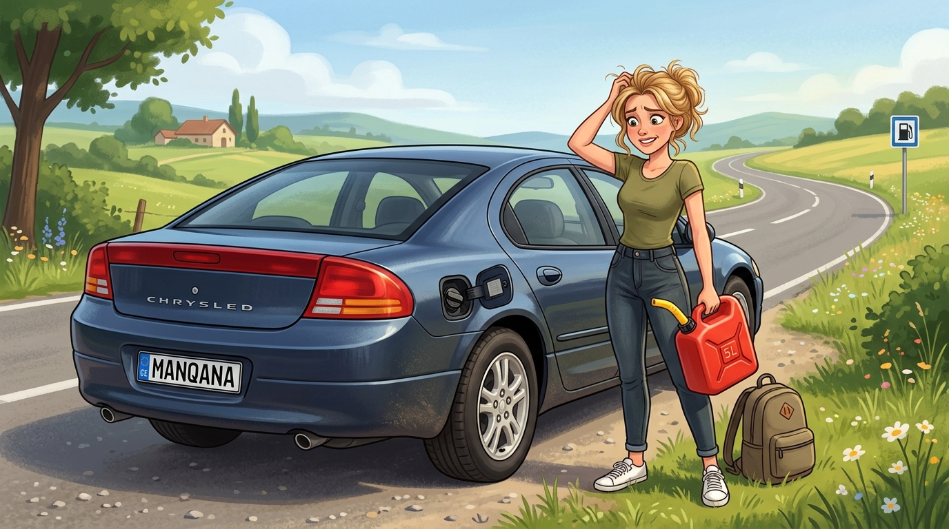 Chrysler Intrepid. Как слить бензин из бака