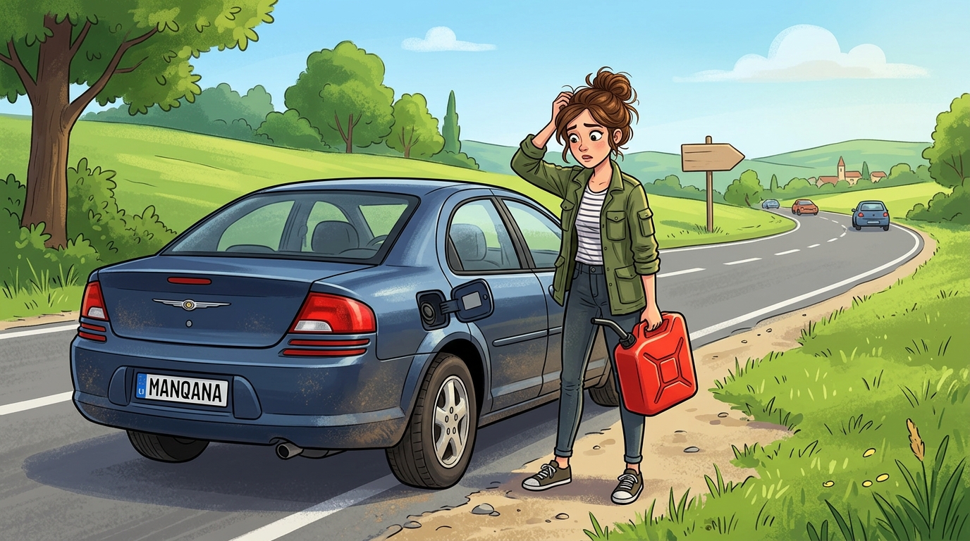 Chrysler Stratus. Как слить бензин из бака