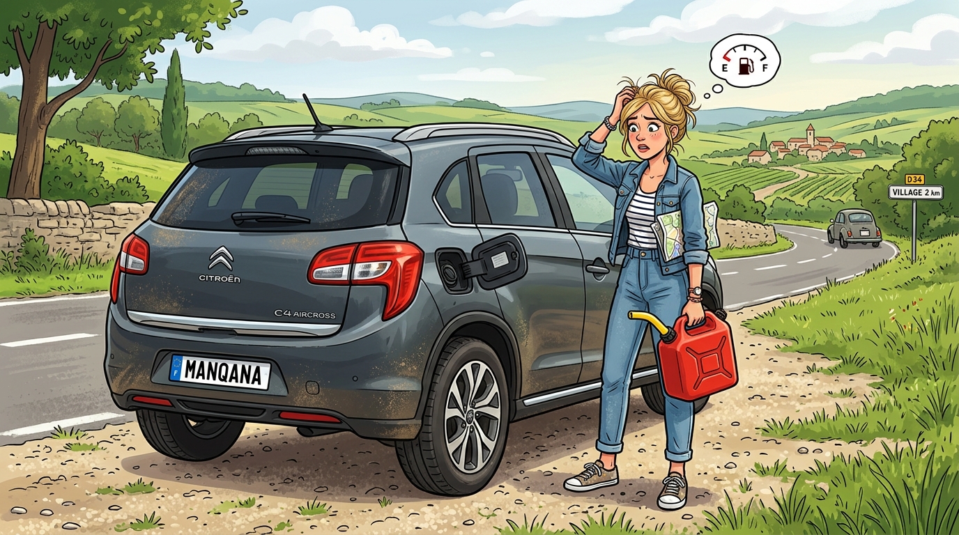 Citroën C4 Aircross. Как слить бензин из бака