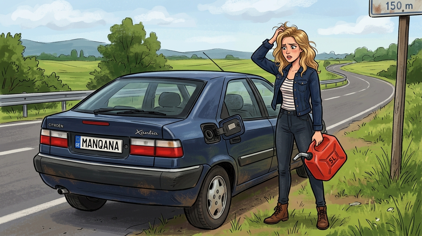Citroën Xantia. Как слить бензин из бака Citroën Xantia