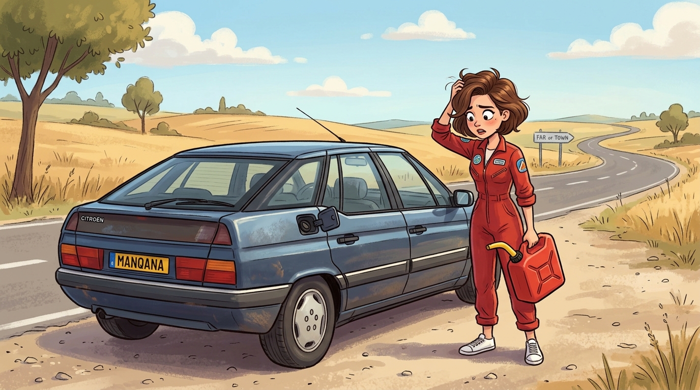 Citroën XM. Как слить бензин из бака