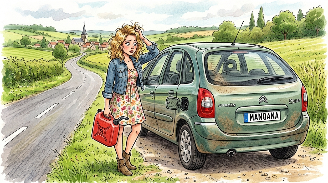 Citroën Xsara Picasso. Как слить бензин из бака