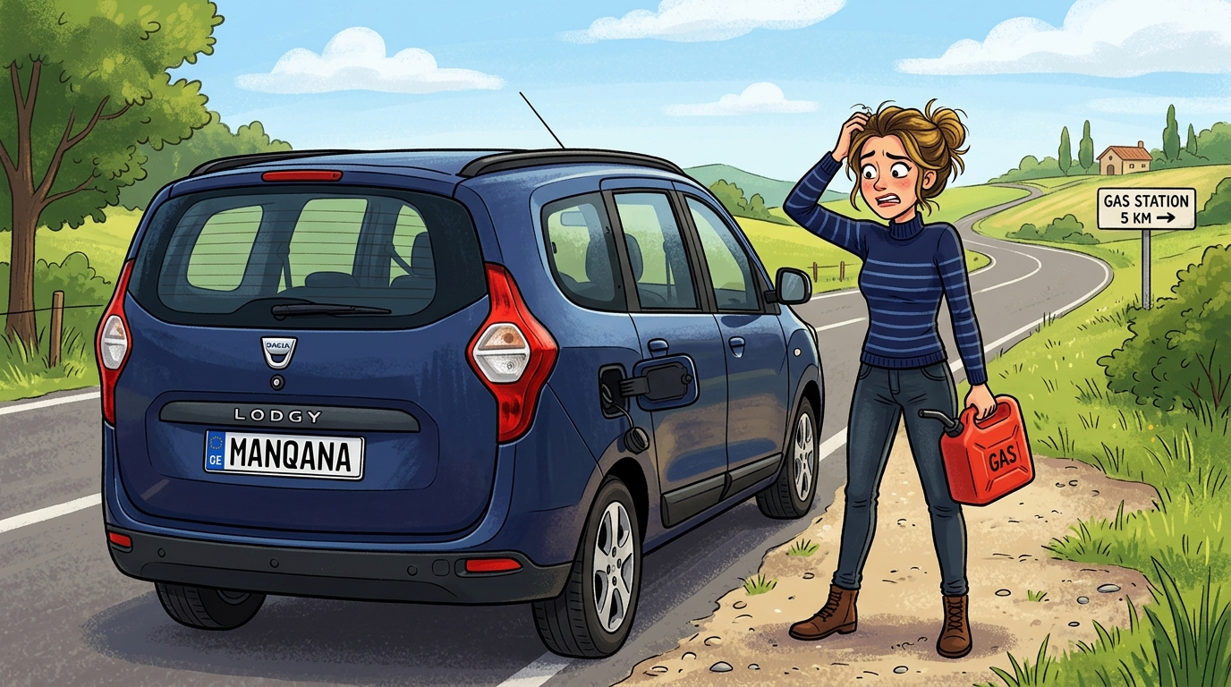 Dacia Lodgy. Как слить бензин из бака