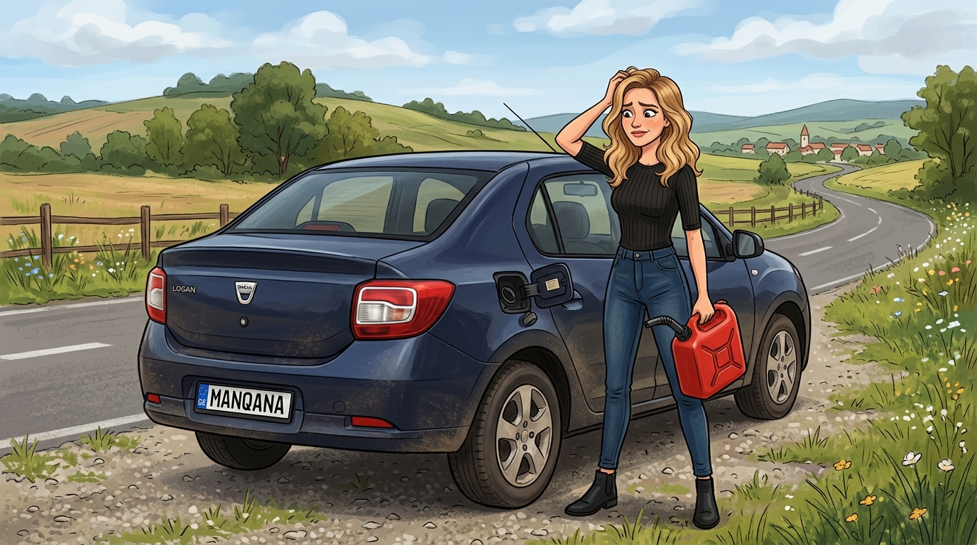 Dacia Logan. Как слить бензин из бака