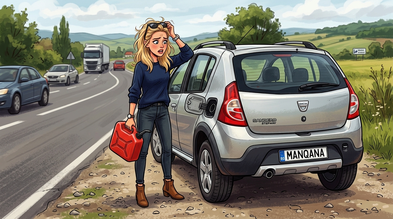 Dacia Sandero. Как слить бензин из бака