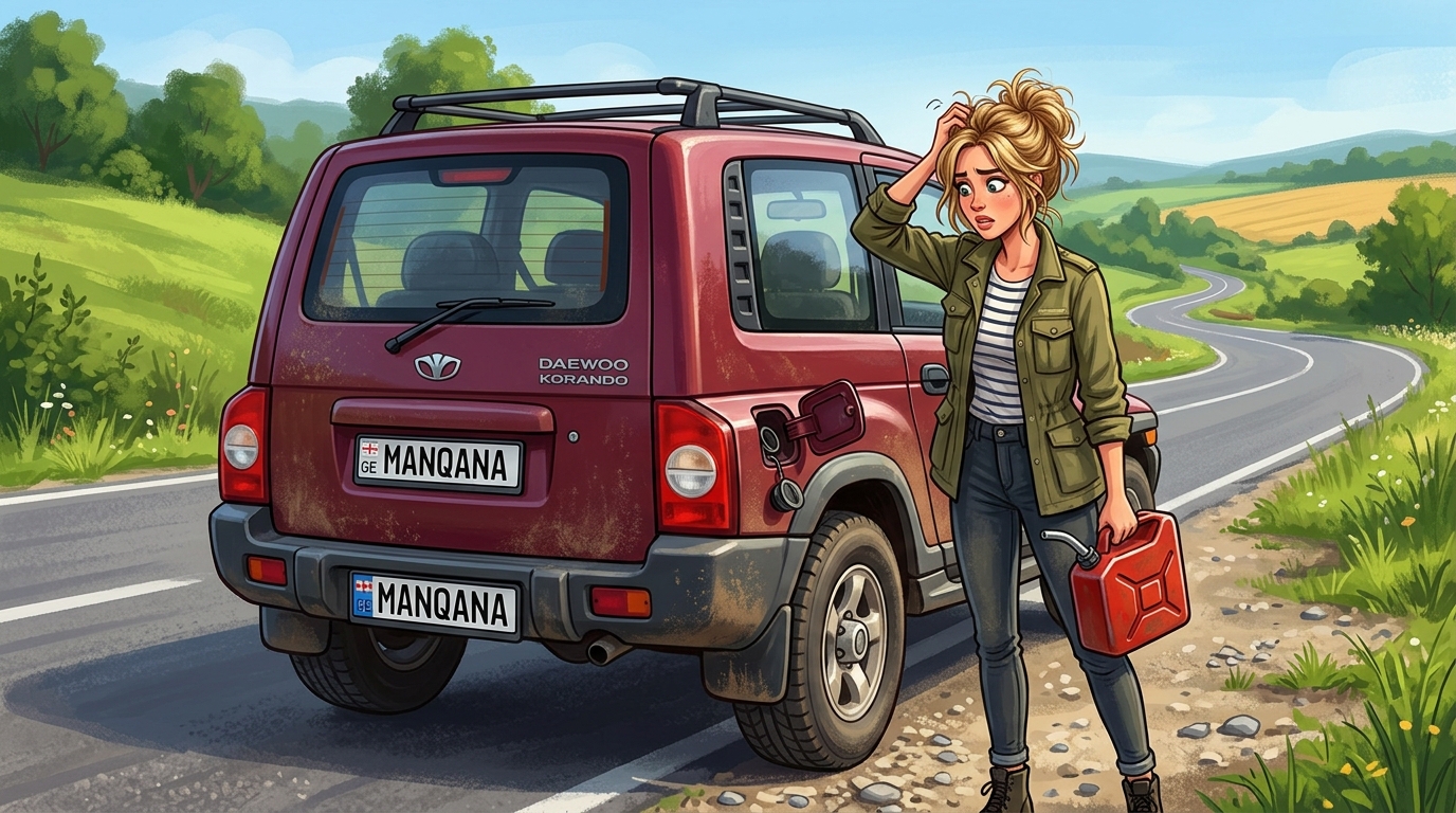 Daewoo Korando. Как слить бензин из бака