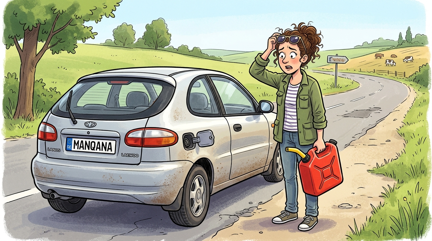 Daewoo Lanos. Как слить бензин из бака
