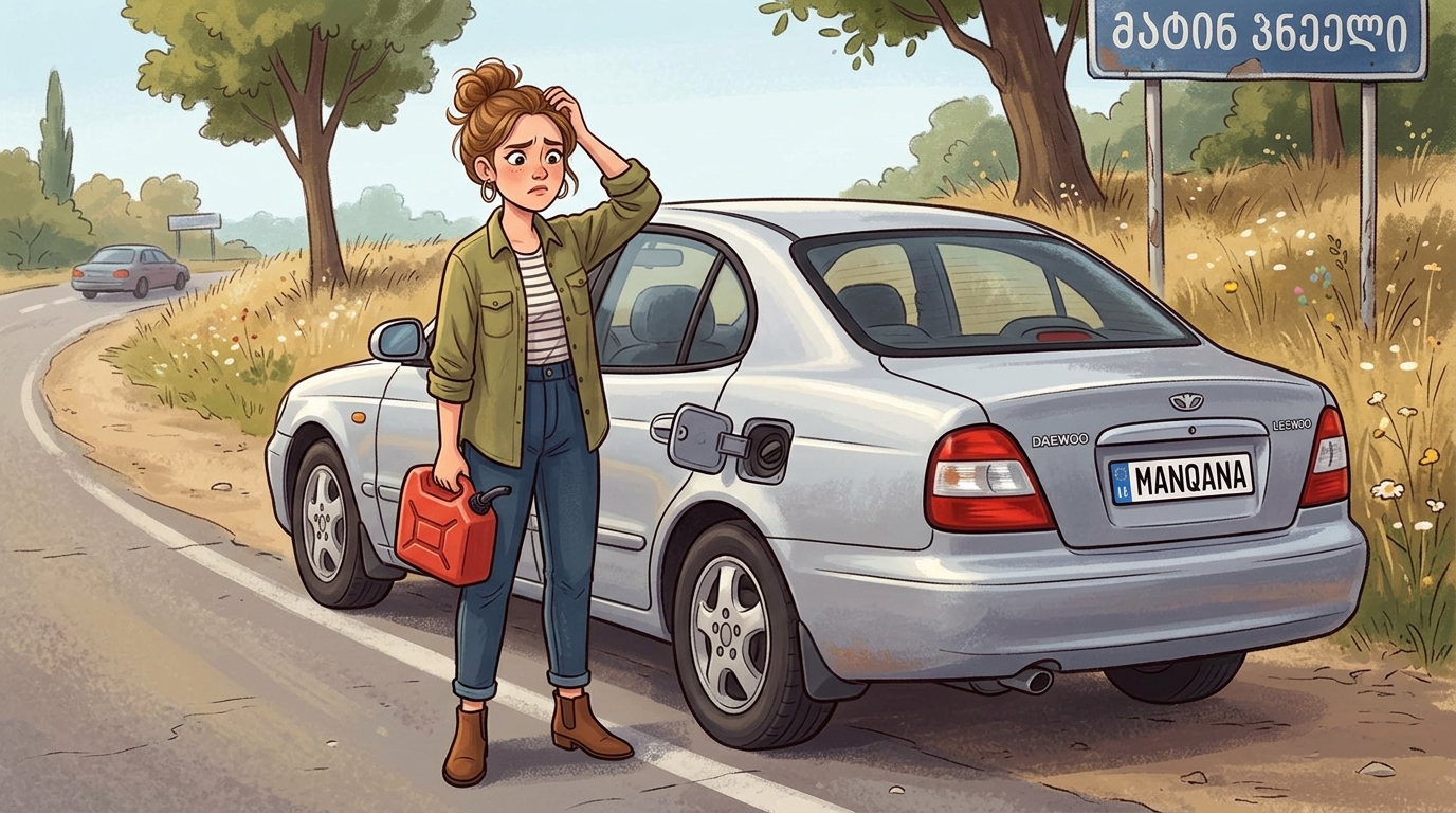 Daewoo Leganza. Как слить бензин из бака
