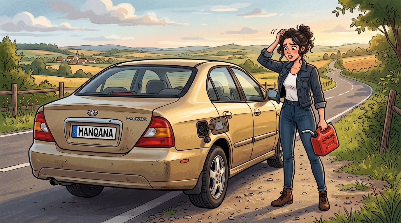 Daewoo Magnus. Как слить бензин из бака