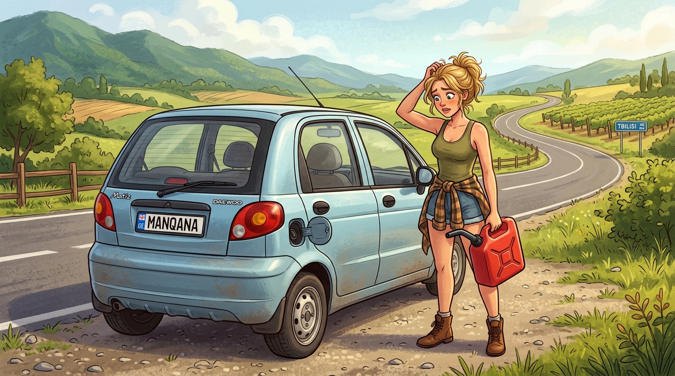Daewoo Matiz. Как слить бензин из бака