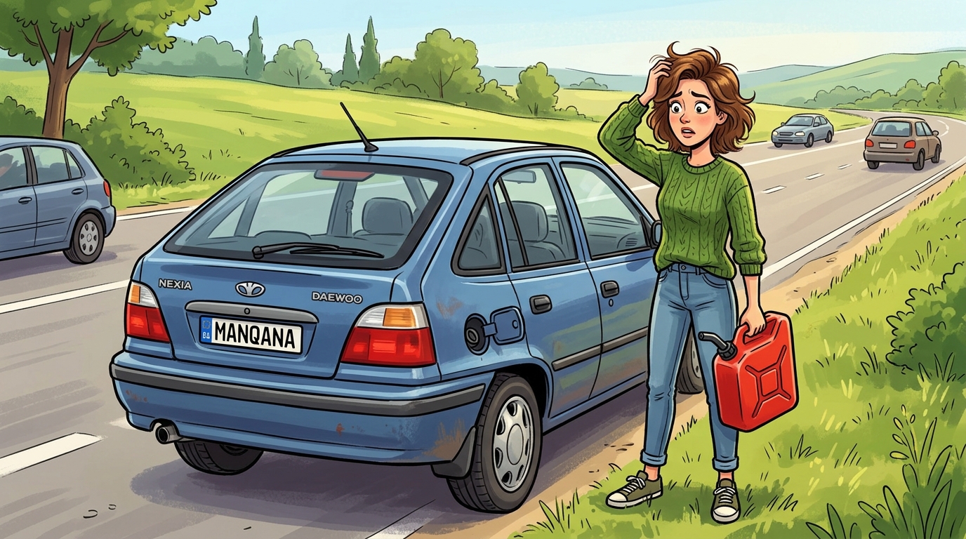 Daewoo Nexia. Как слить бензин из бака