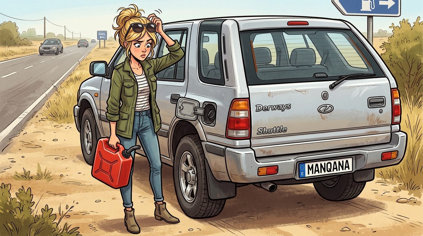 Derways Shuttle. Как слить бензин из бака
