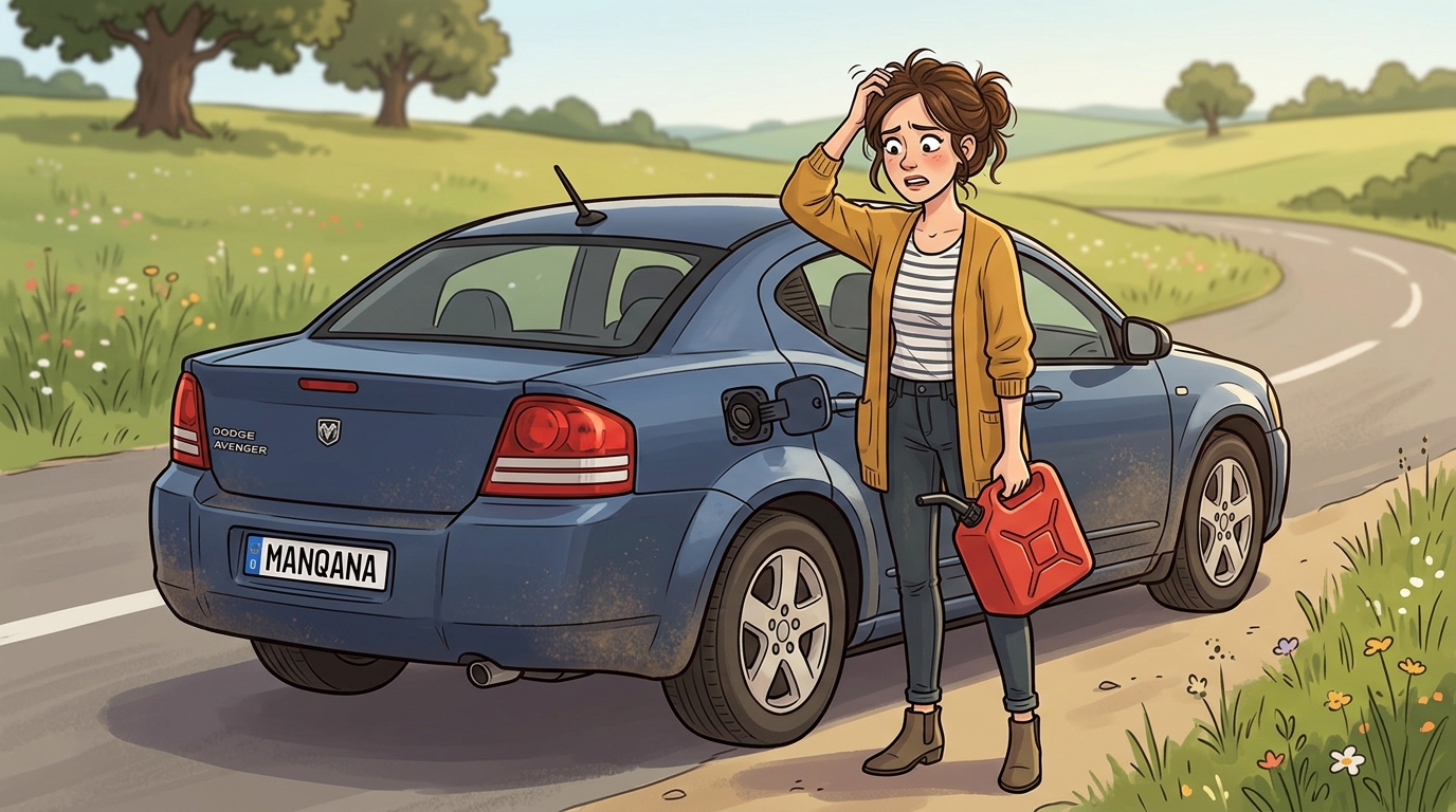 Dodge Avenger. Как слить бензин из бака