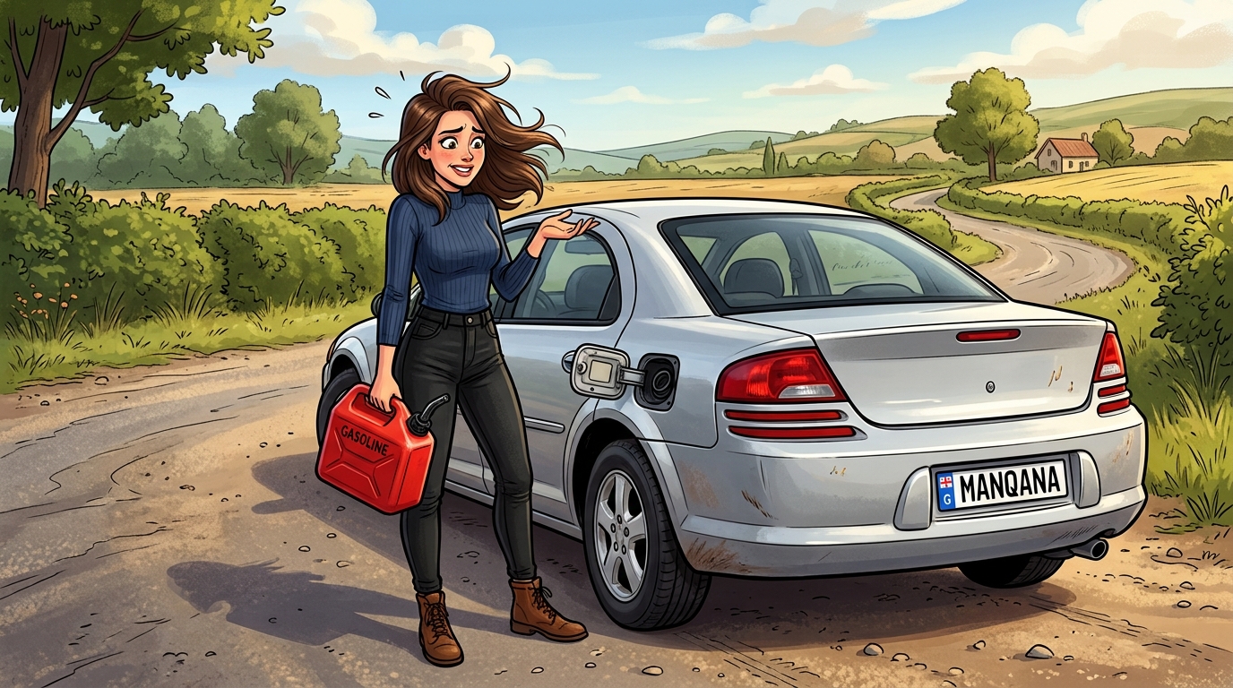 Dodge Stratus. Как слить бензин из бака