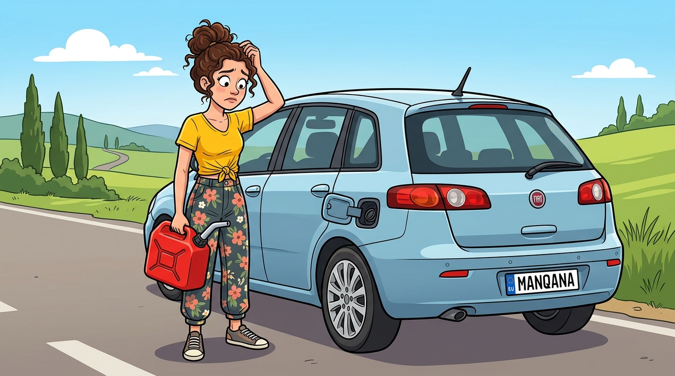 Fiat Croma. Как слить бензин из бака