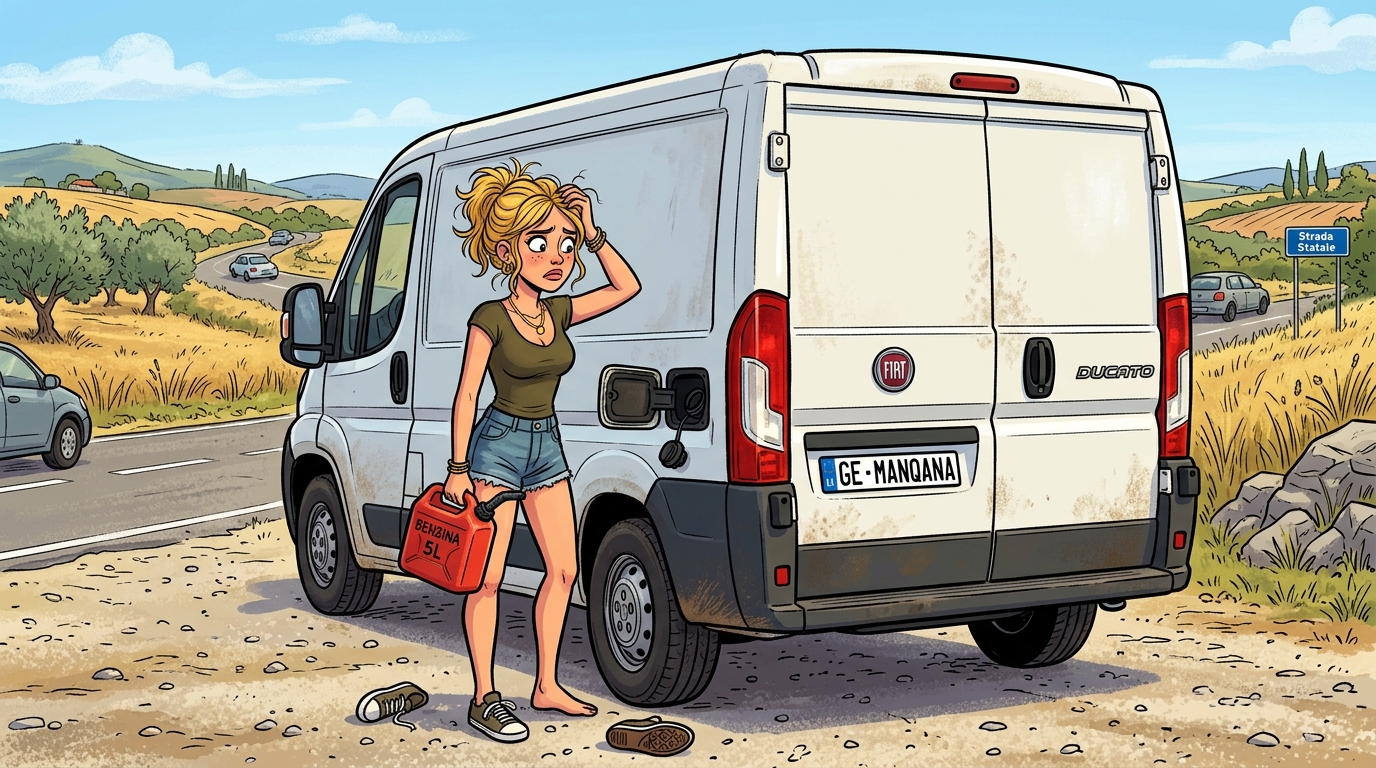 Fiat Ducato. Как слить бензин из бака