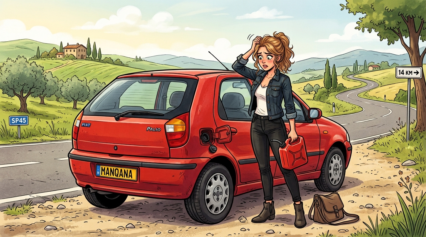 Fiat Palio. Как слить бензин из бака