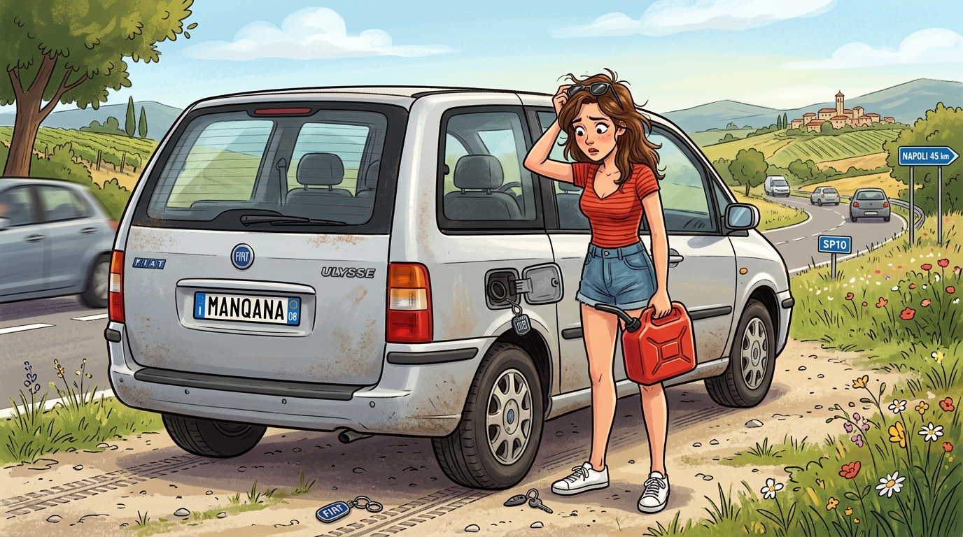 Fiat Ulysse. Как слить бензин из бака