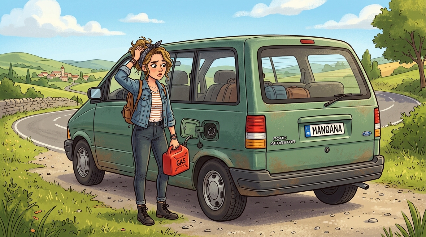 Ford Aerostar. Как слить бензин из бака